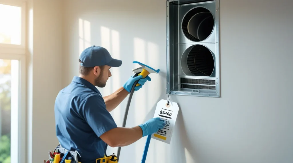 how much does stanley steemer air duct cleaning cost