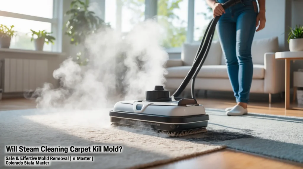 will steam cleaning carpet kill mold